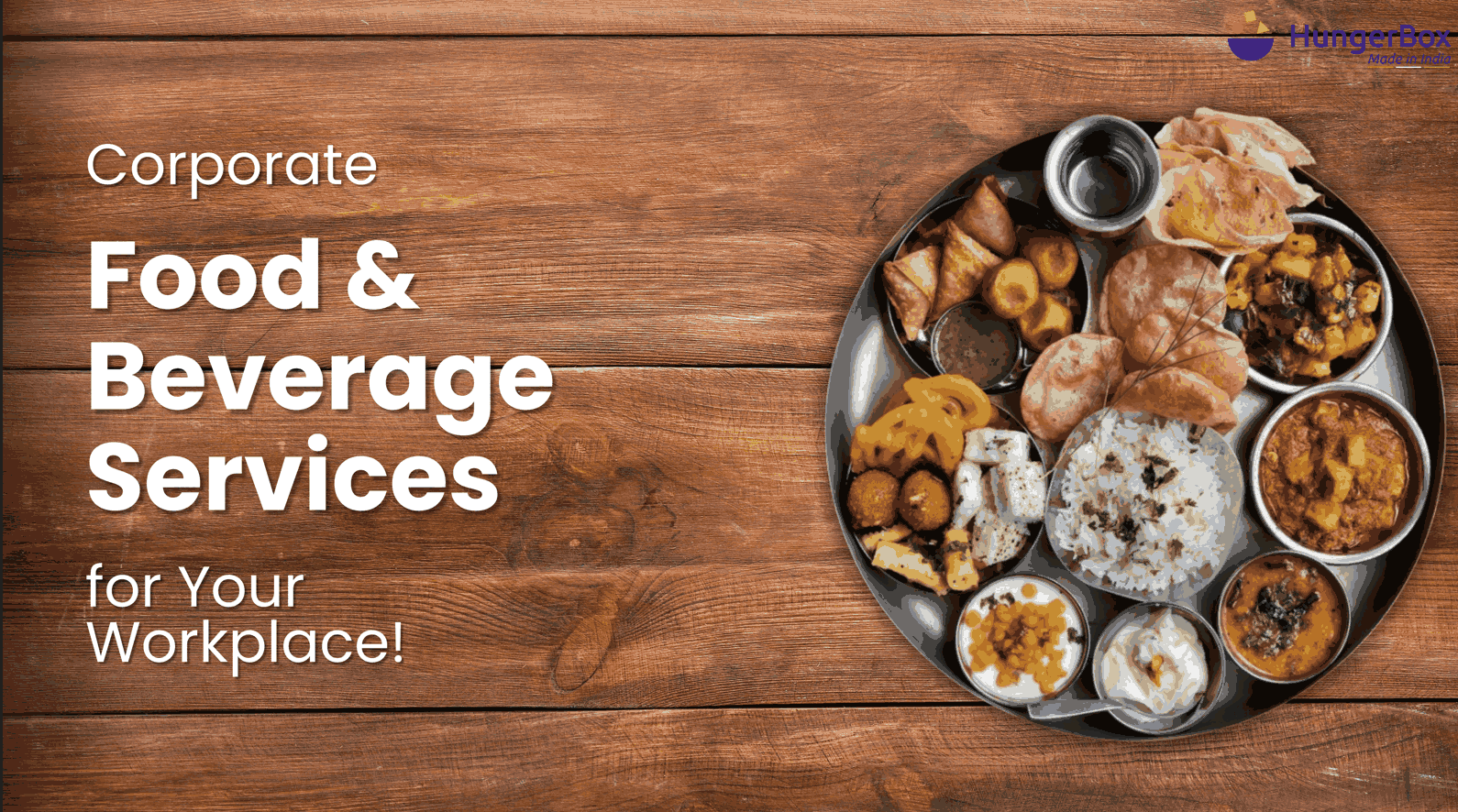 Corporate Food & Beverage Services for Your Workplace