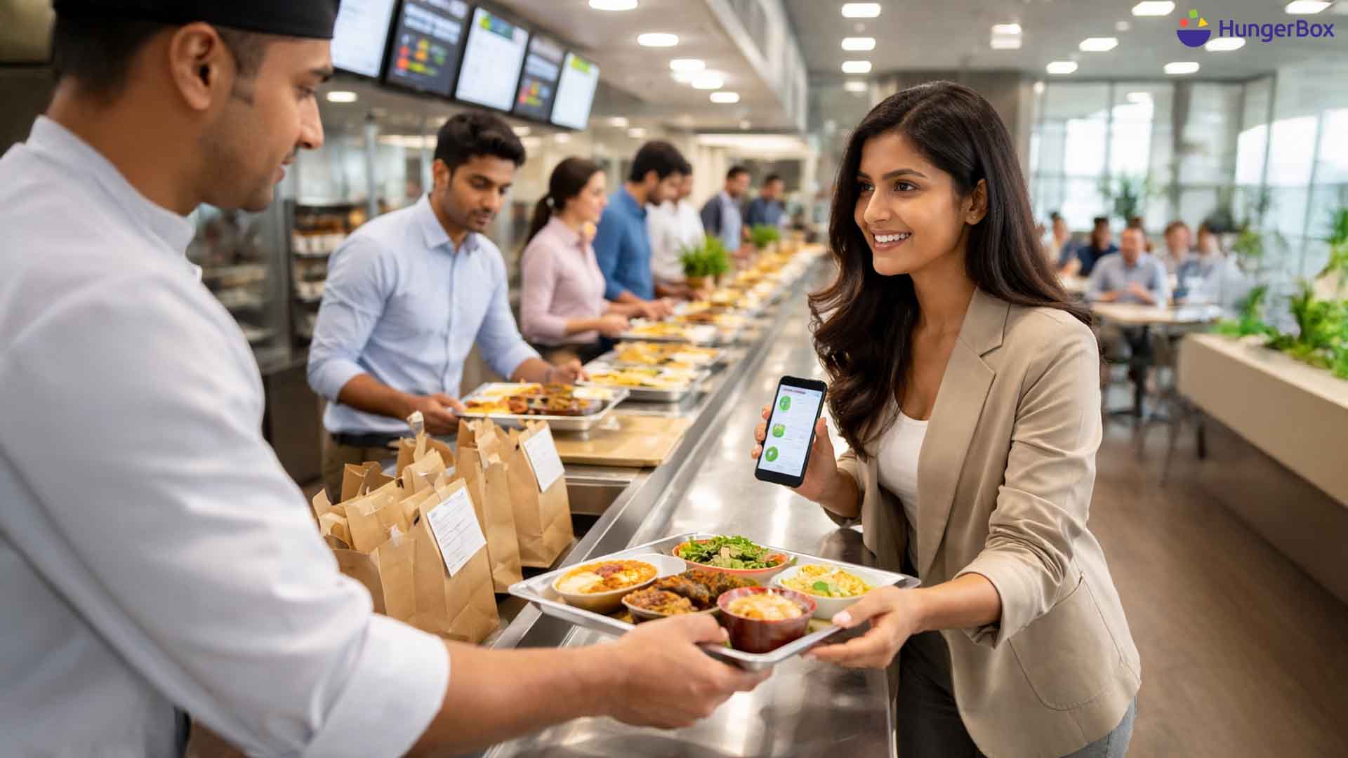 How Can a Corporate Cafeteria Solution Improve Workplace Efficiency and Employee Satisfaction?